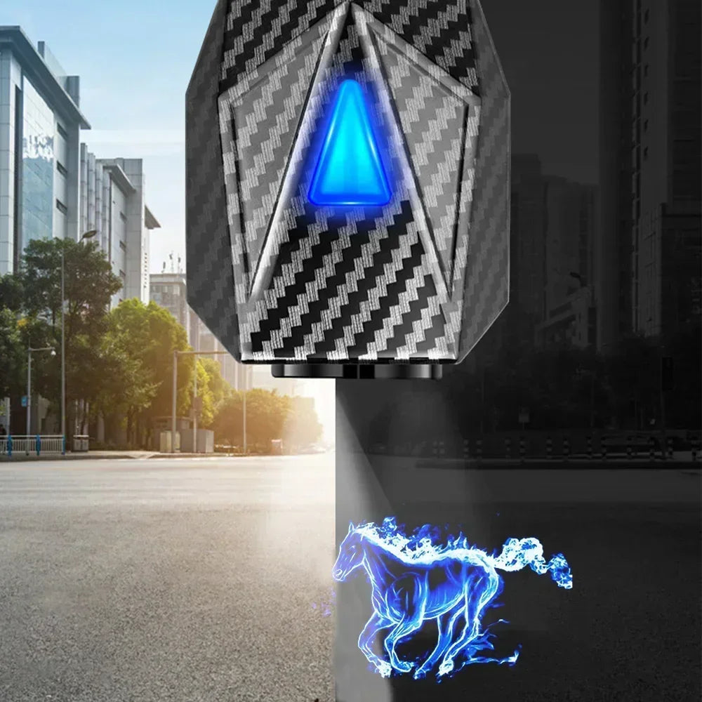 Novelty Cartoon Car Light Wireless Dynamic Projector LED Car Door Lamp Children Animetion Atmosphere Decor Light Warning Welcome