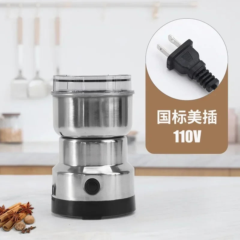 1 Pc Household Ultrafine Baby Food Grinder 300ml Mini Electric Coffee Spice Pepper Grain 2/4 Blade Kitchen Tools & Gadgets Mills