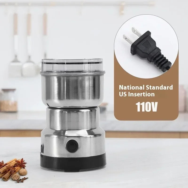 1 Pc Household Ultrafine Baby Food Grinder 300ml Mini Electric Coffee Spice Pepper Grain 2/4 Blade Kitchen Tools & Gadgets Mills