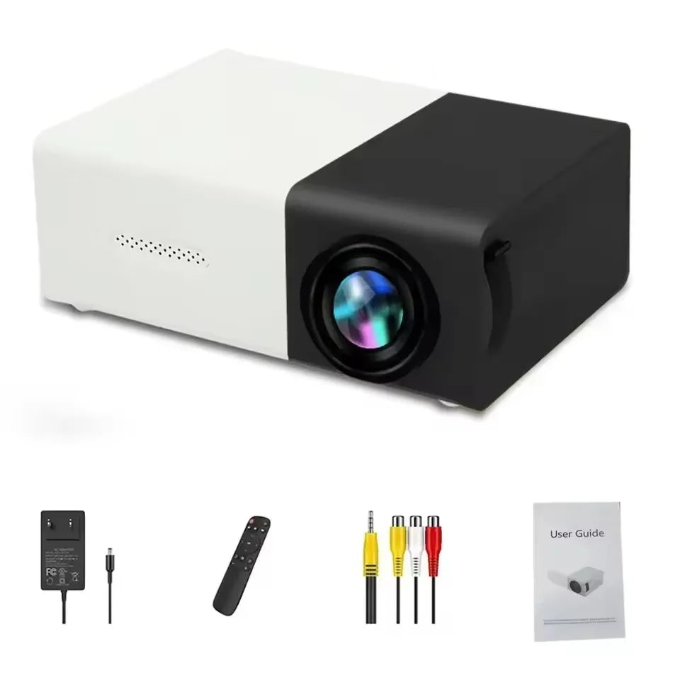 2025 New YG300 Portable Mini Movie Projector for Outdoor Camping &Drive-in Home Theater 30000 Hours Long Life Compact Projectors